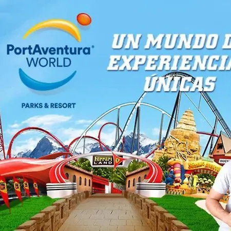 Piso Grande-playa A 250m-portaventura A 15min Por Autovía Apartamento